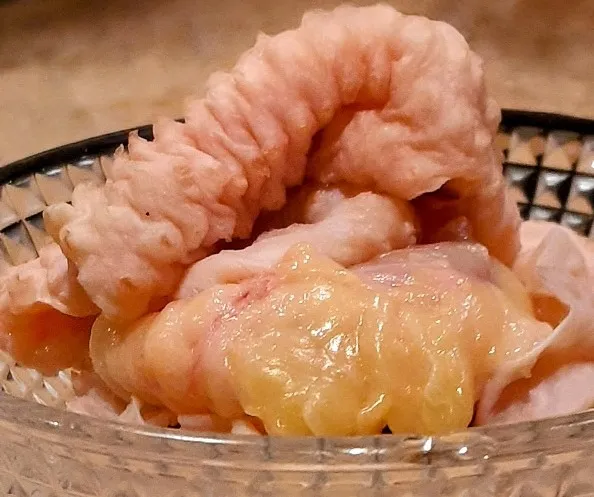 地鶏 上皮お刺身(鳥刺し)